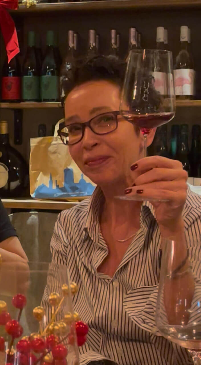 Yvonne Cornelius bei den Wine Rebels